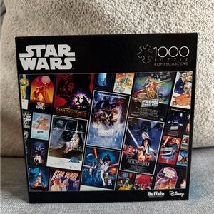 Buffalo David Bitton Star Wars Puzzle with Black and Blue Accents